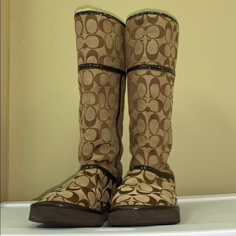 Coach winter boots